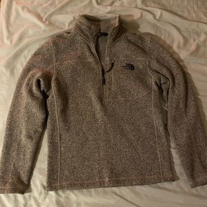 The North Face fleece quarter zip